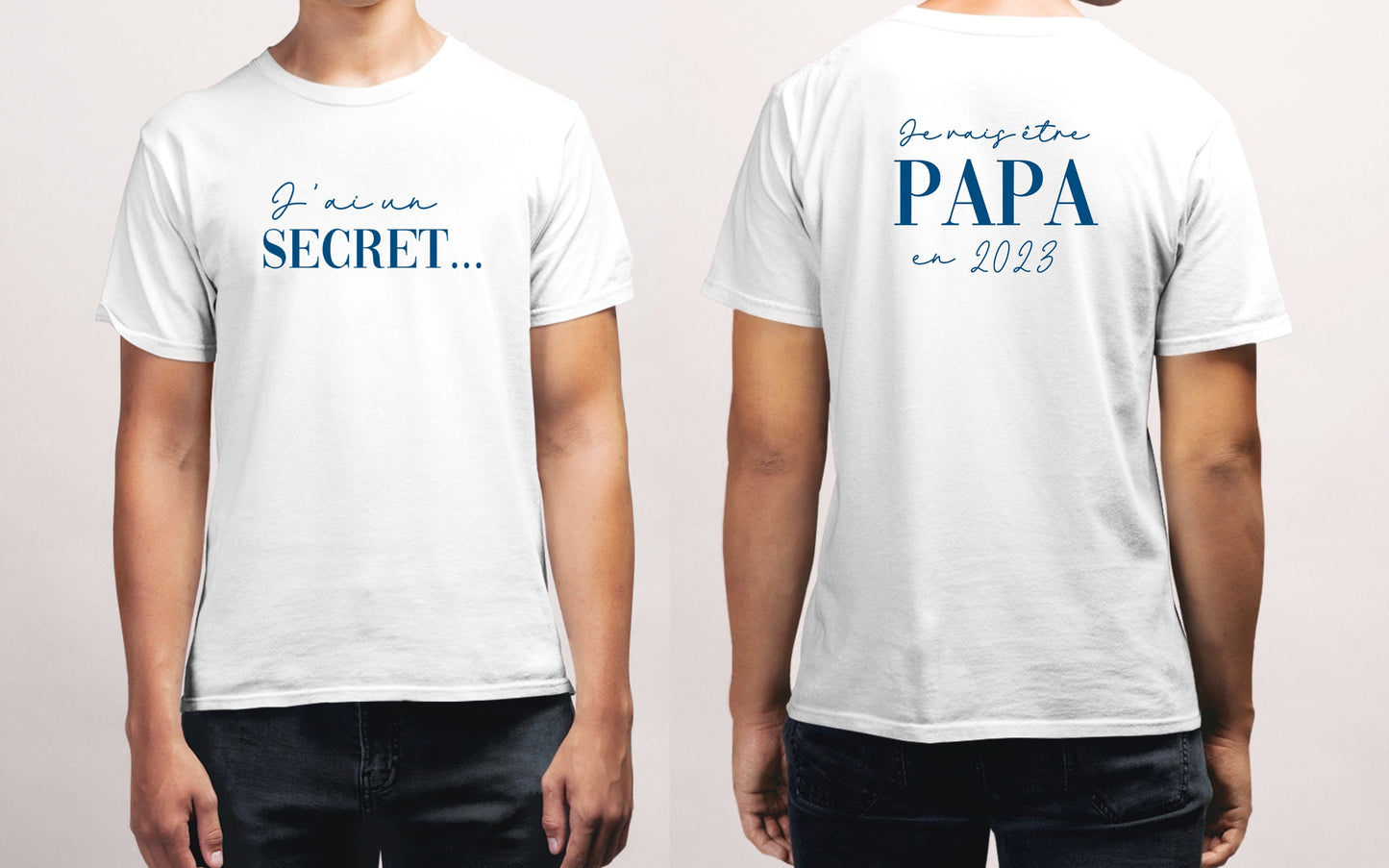 T-shirt annonce grossesse papa, Bientôt papa, Idée cadeau naissance, Annonce grossesse