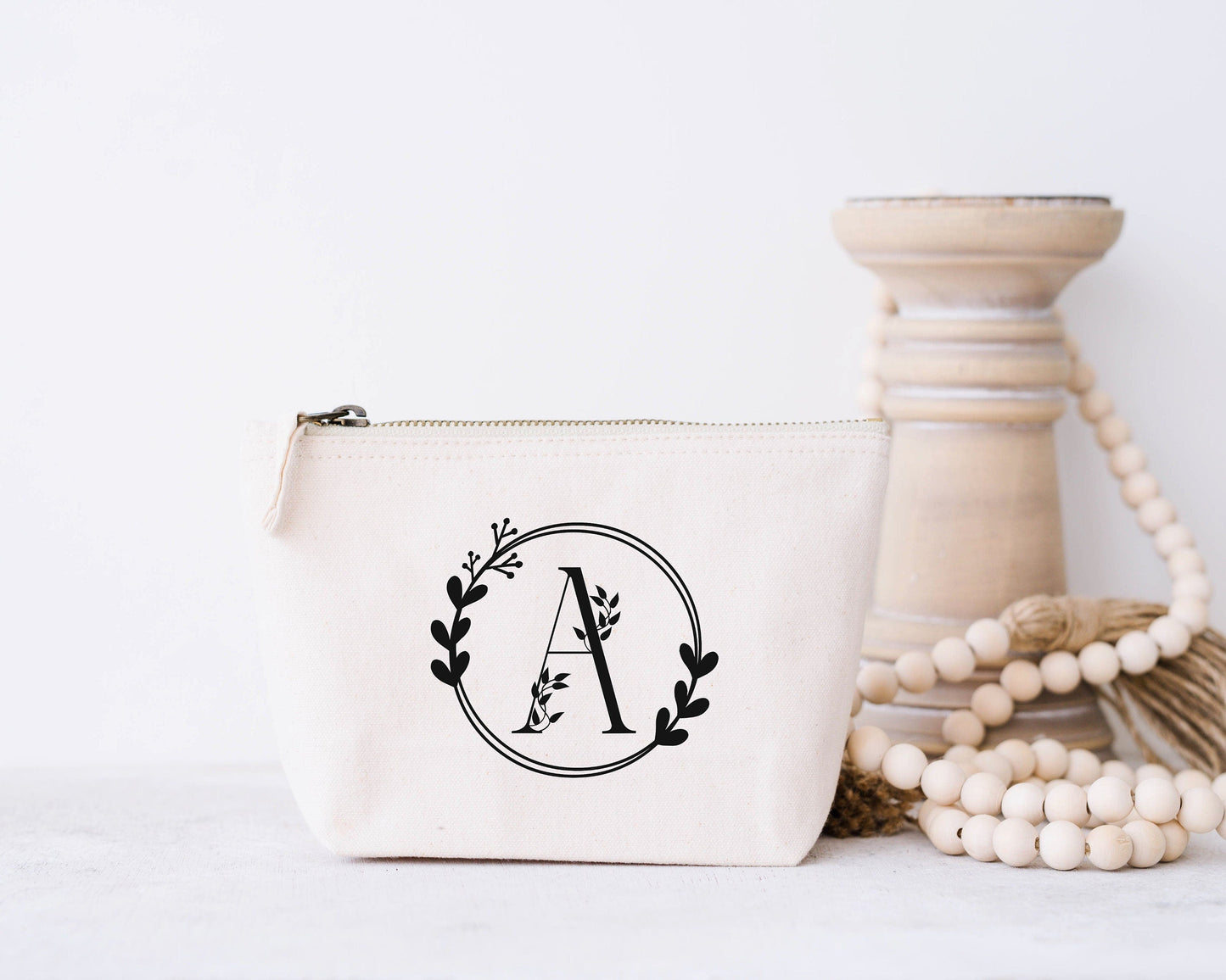 Trousse de maquillage personnalisée, Cadeau marraine, Idée cadeau maman personnalisé