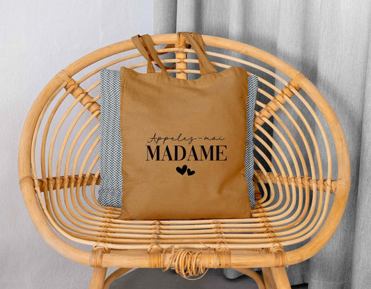 Tote bag personnalisé mariage, tote bag evjf personnalisé, tote bag team bride, sac demoiselle d'honneur