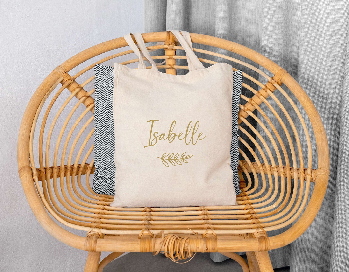 Sac Cabas personnalisé, Tote bag, Sac cabas prénom