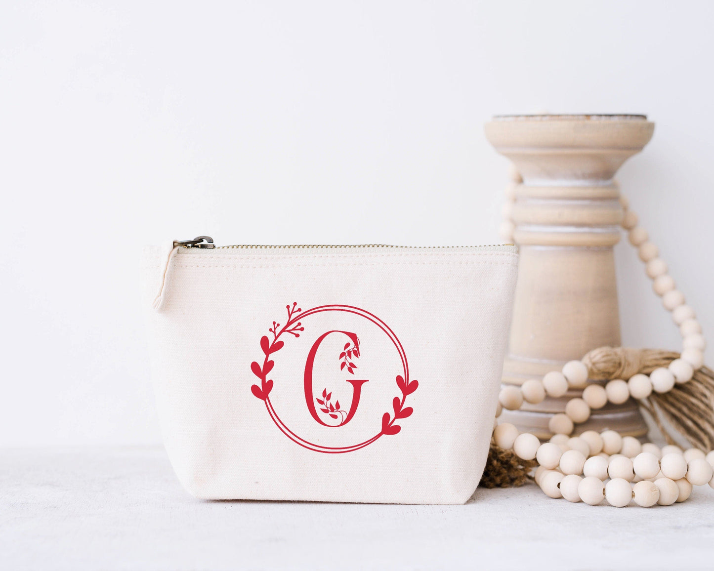 Trousse de maquillage personnalisée, Cadeau marraine, Idée cadeau maman personnalisé