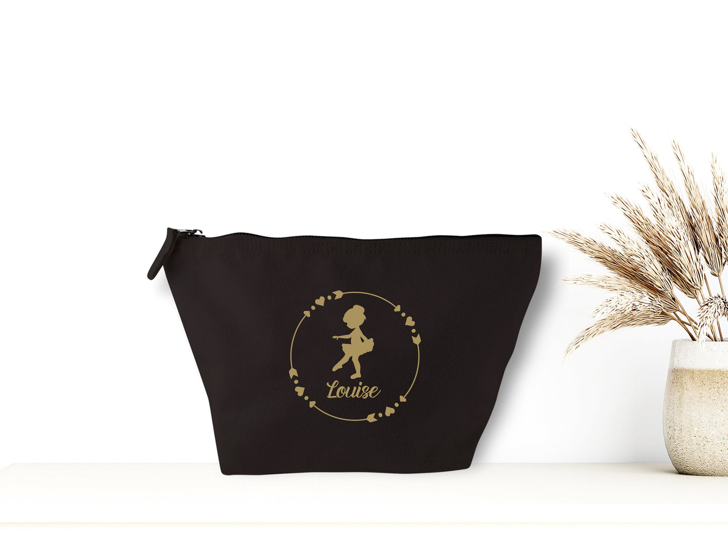 Trousse danseuse, Trousse personnalisé enfant, Trousse enfant prénom