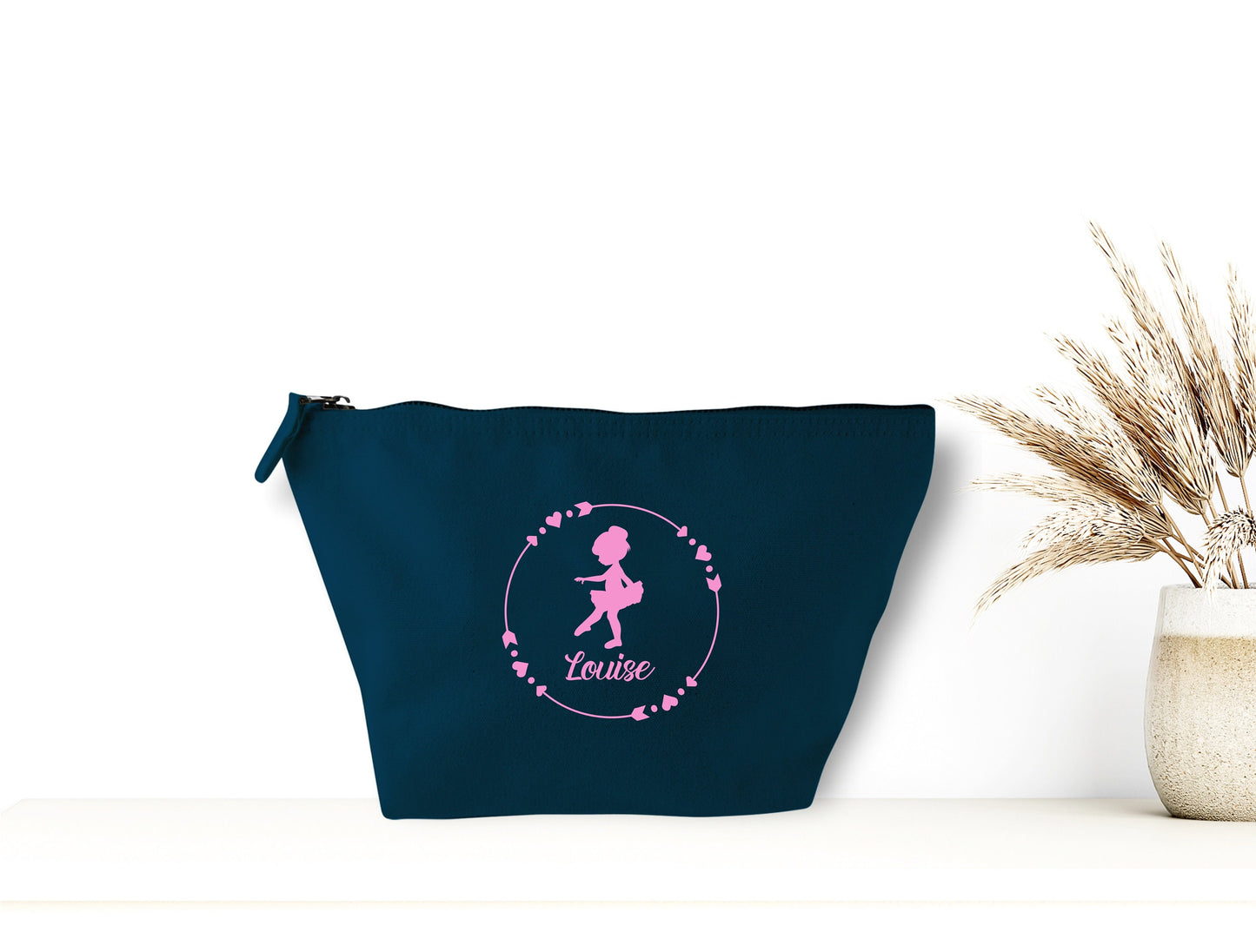 Trousse danseuse, Trousse personnalisé enfant, Trousse enfant prénom