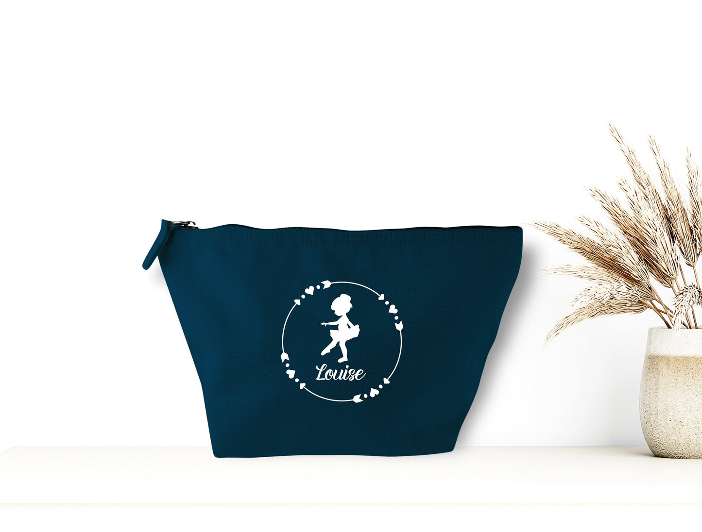 Trousse danseuse, Trousse personnalisé enfant, Trousse enfant prénom