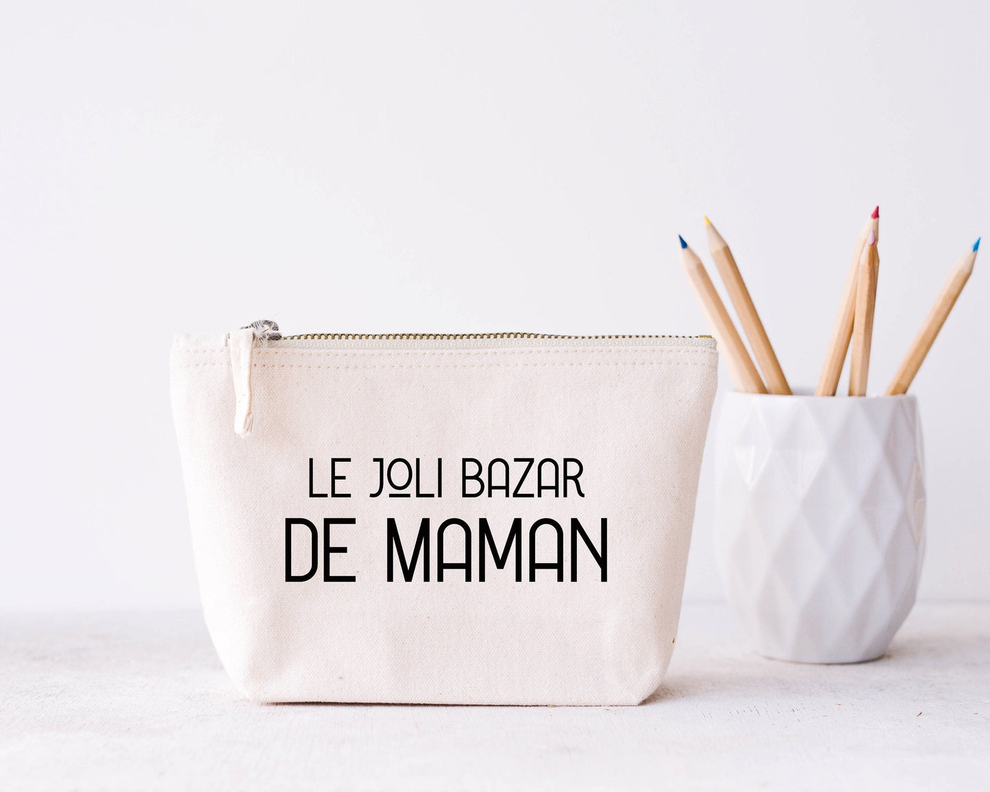 Pochette personnalisée, Trousse personnalisée, Trousse de maquillage personnalisée, Cadeau personnalisé