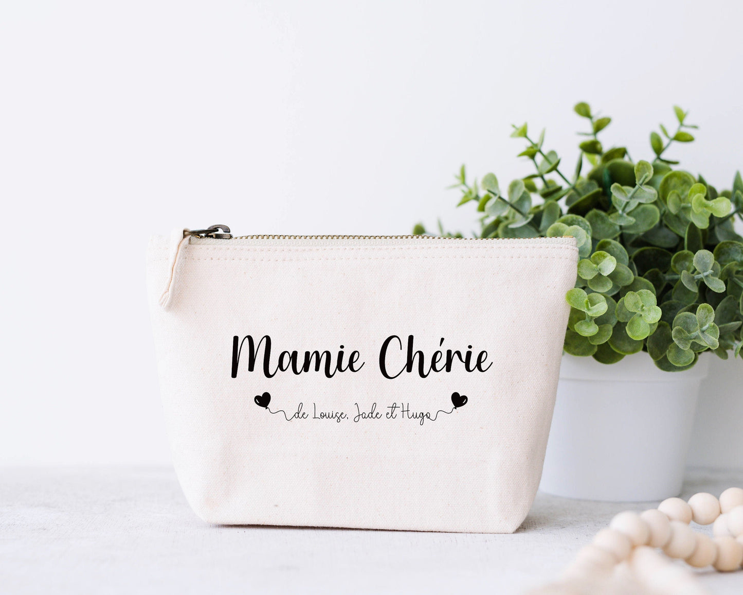 Trousse personnalisée, Cadeau personnalisé, Idée cadeau mamie personnalisé, Cadeau pour mamie, Fêtes des grand mères