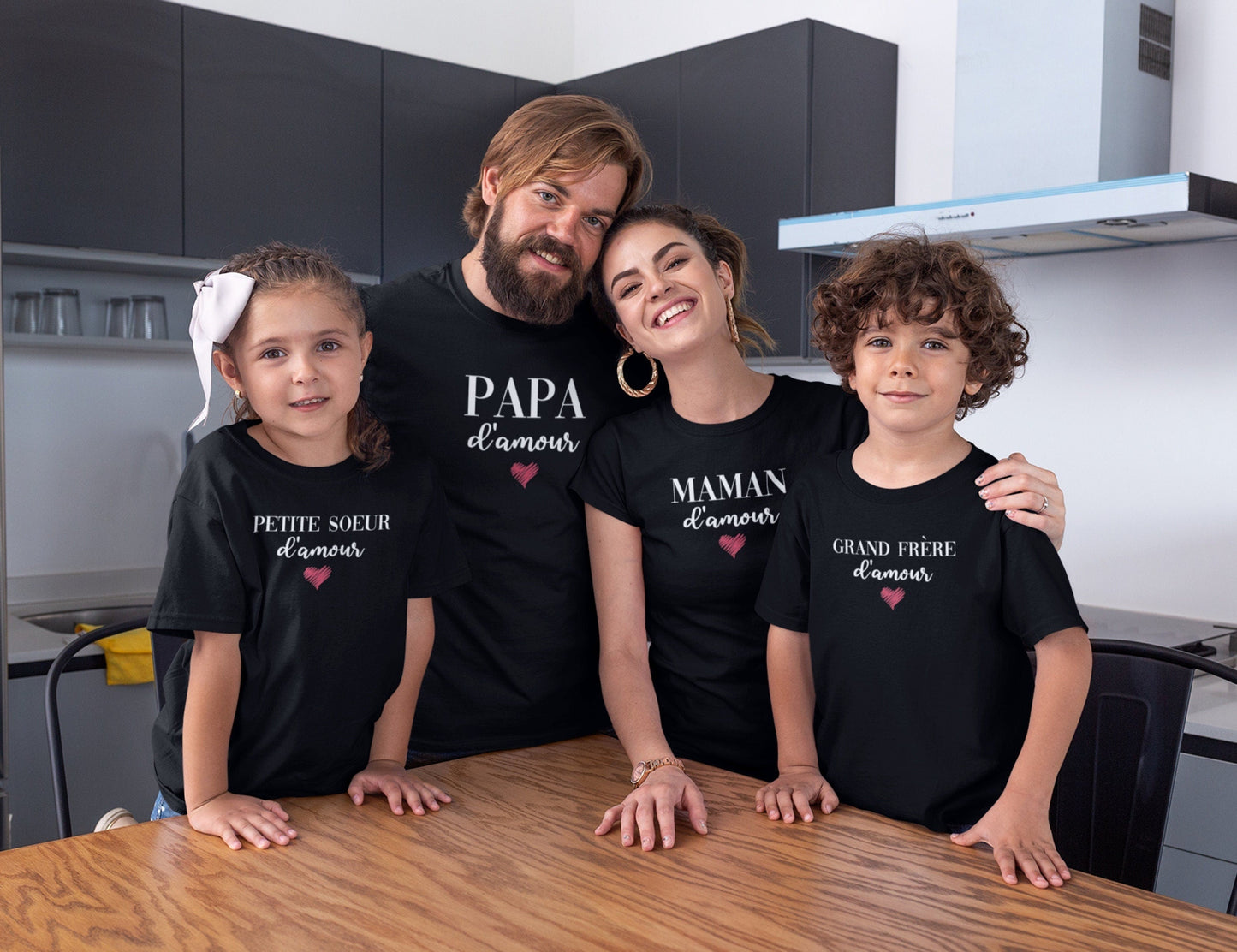 T-shirt famille assorti, Ensemble famille, Cadeau famille