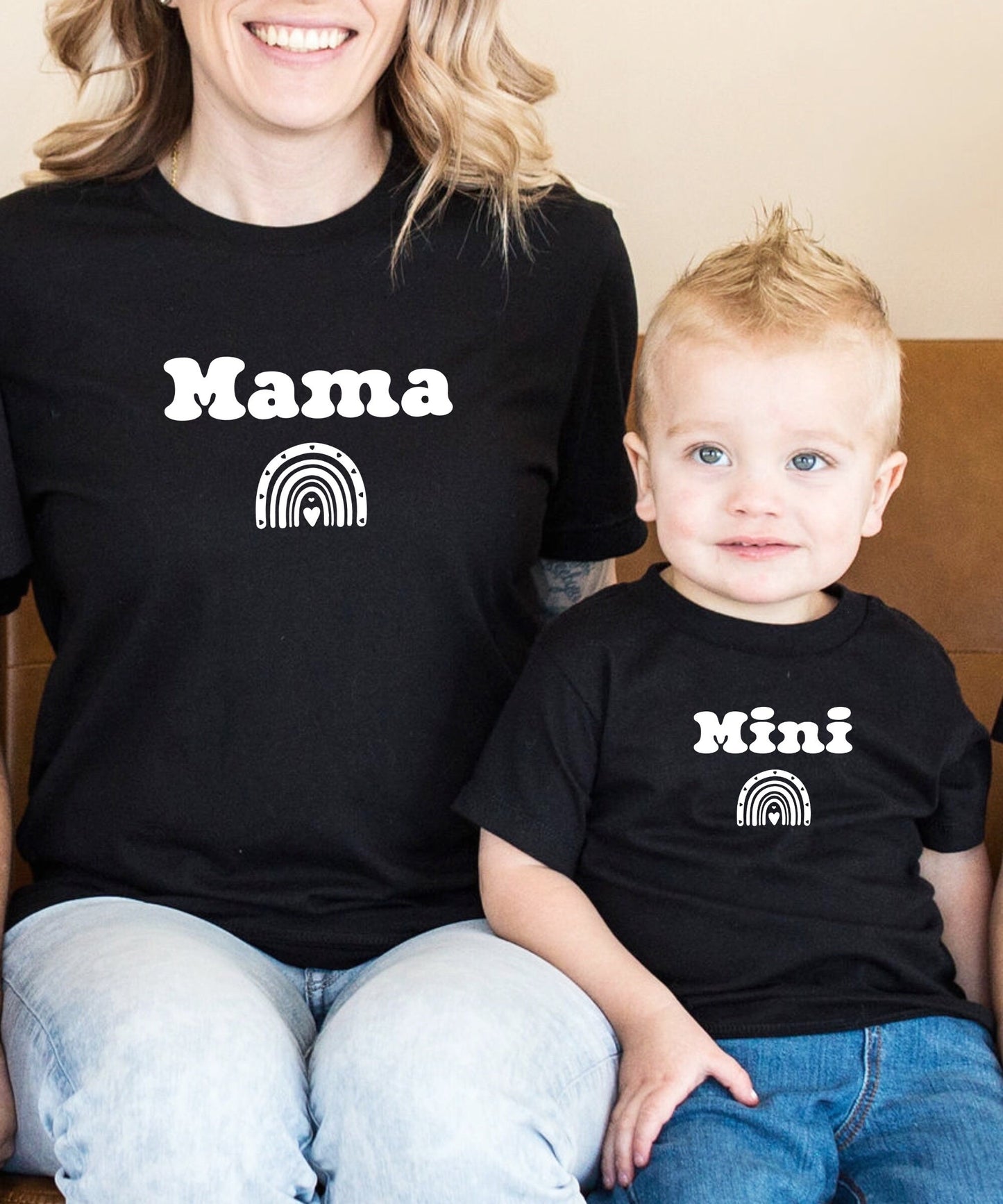 T-shirt maman fils, T-shirt maman fille, T-shirt famille, Cadeau maman