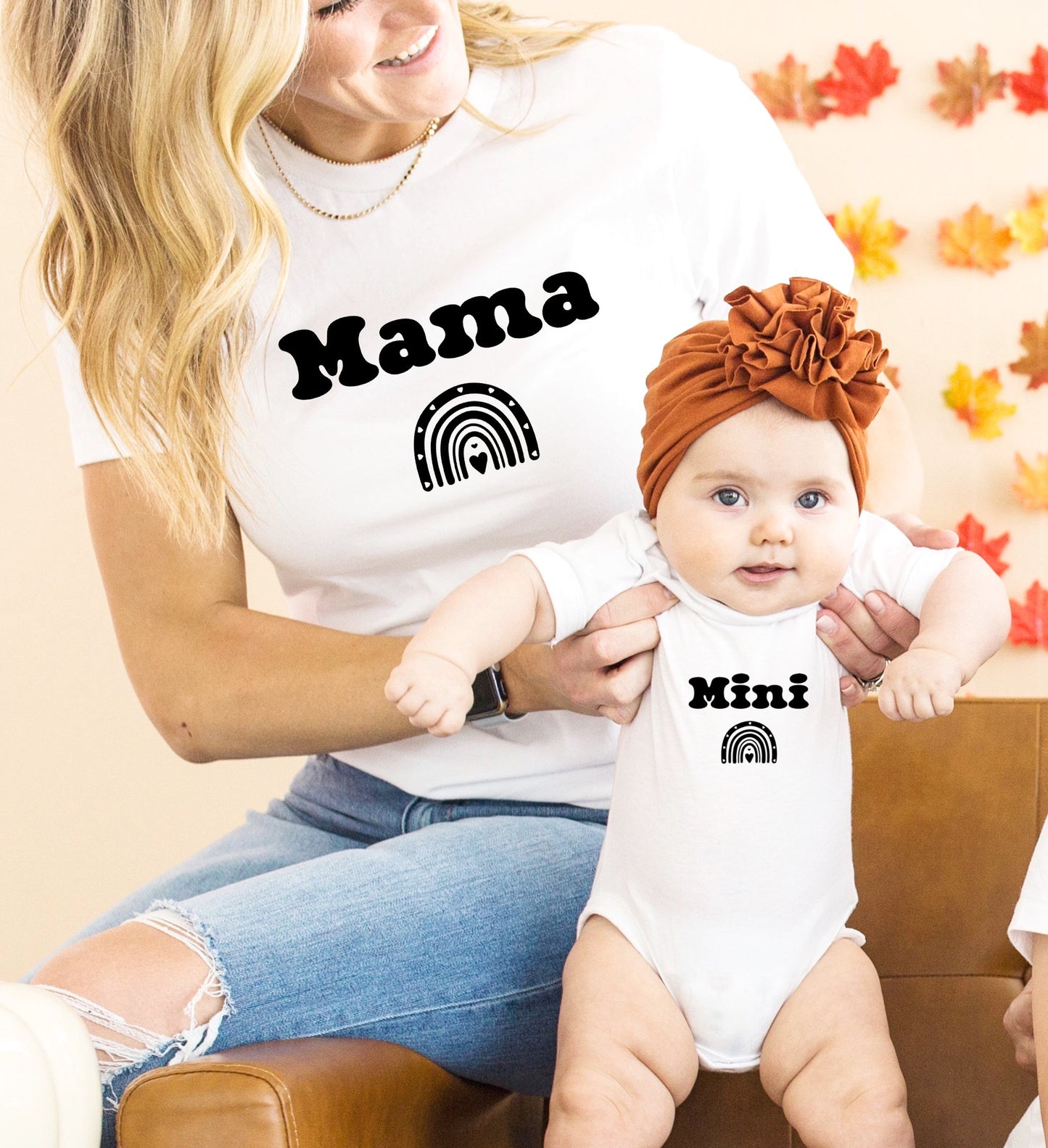 T-shirt maman fils, T-shirt maman fille, T-shirt famille, Cadeau maman