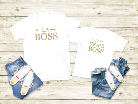 T-shirt pour maman, Maman bébé assorti, Cadeau de naissance