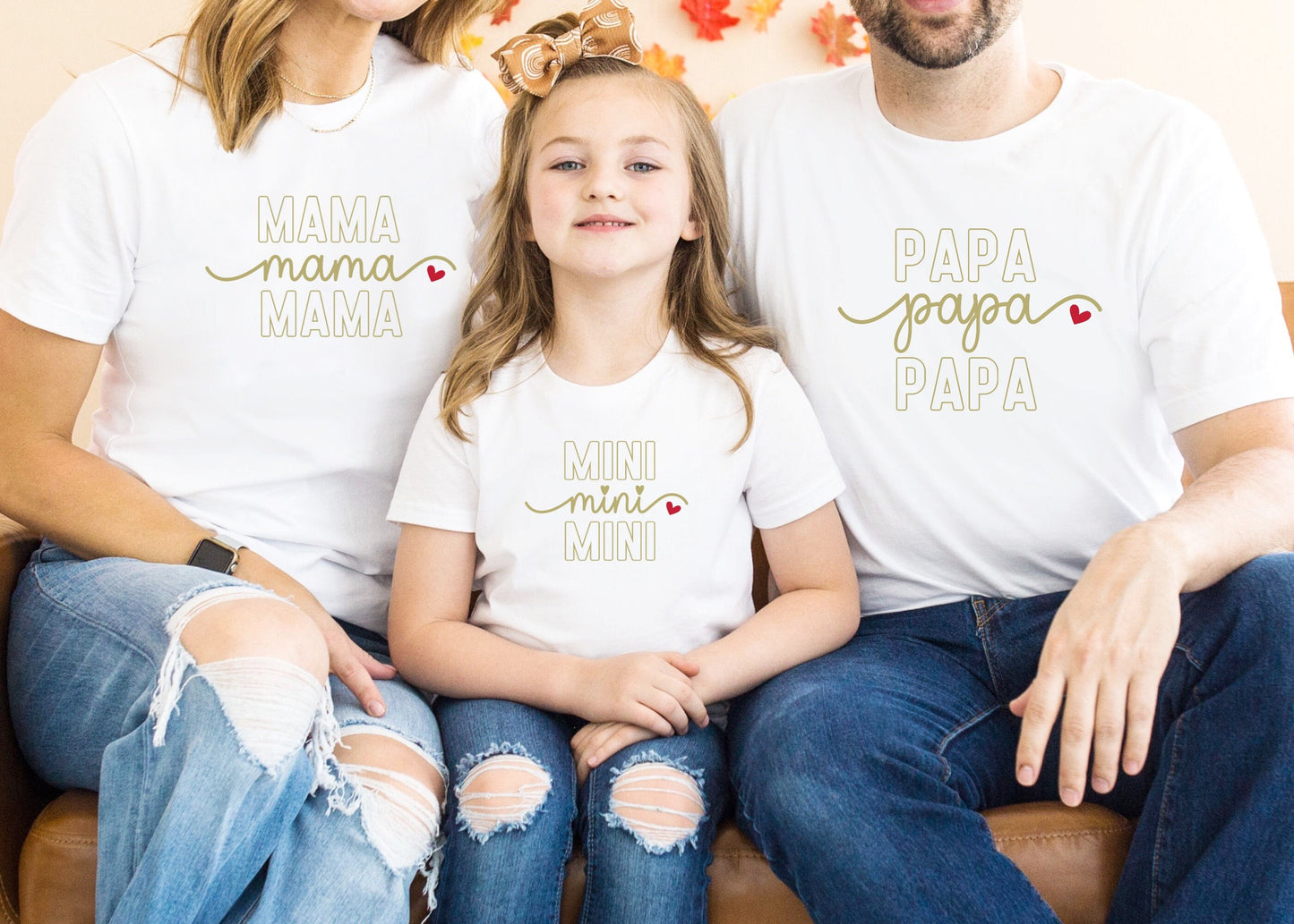 T-shirt famille assorti, Ensemble famille, Cadeau famille