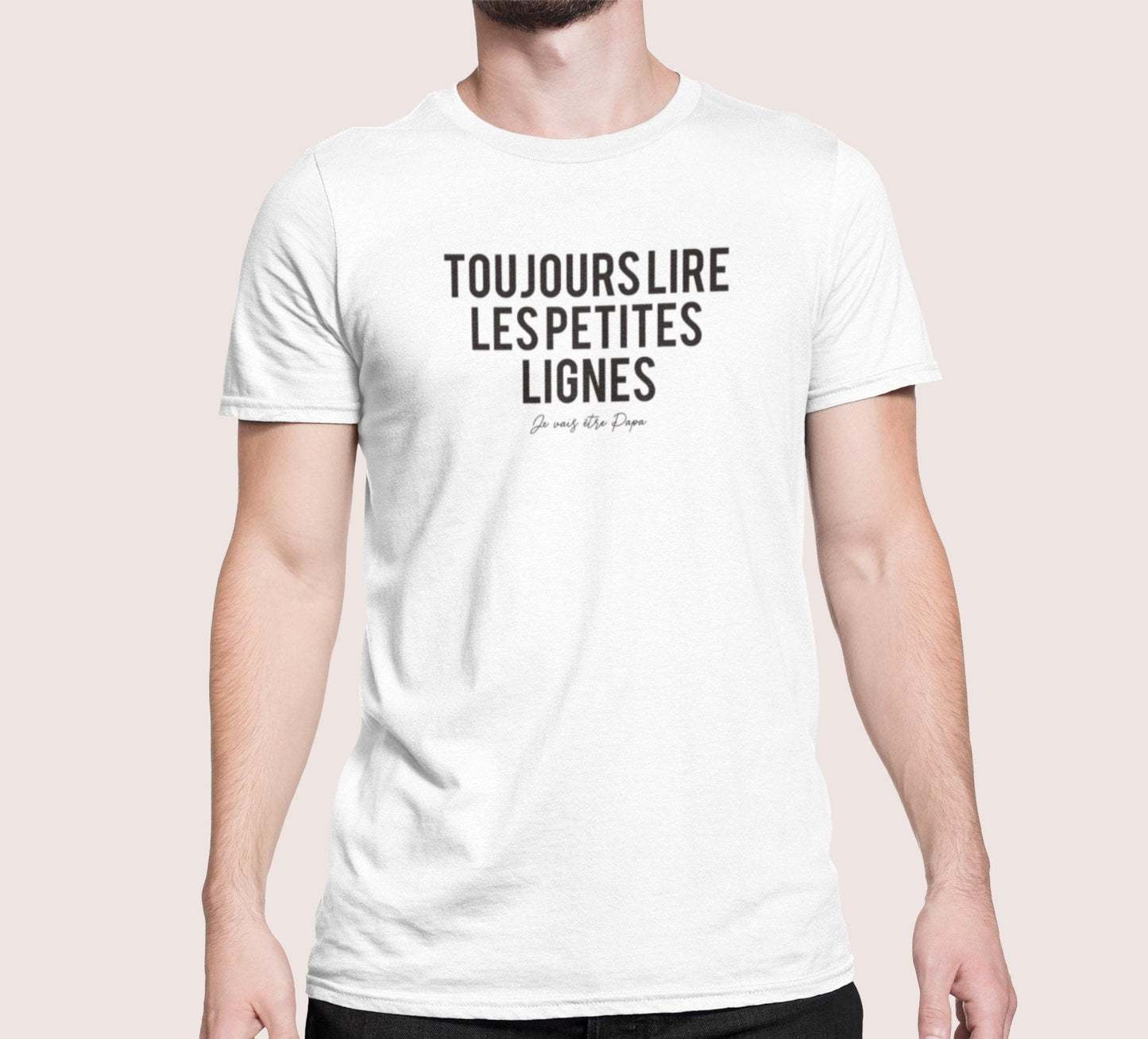 T-shirt drôle annonce grossesse, Futur papa,idée annonce grossesse papa