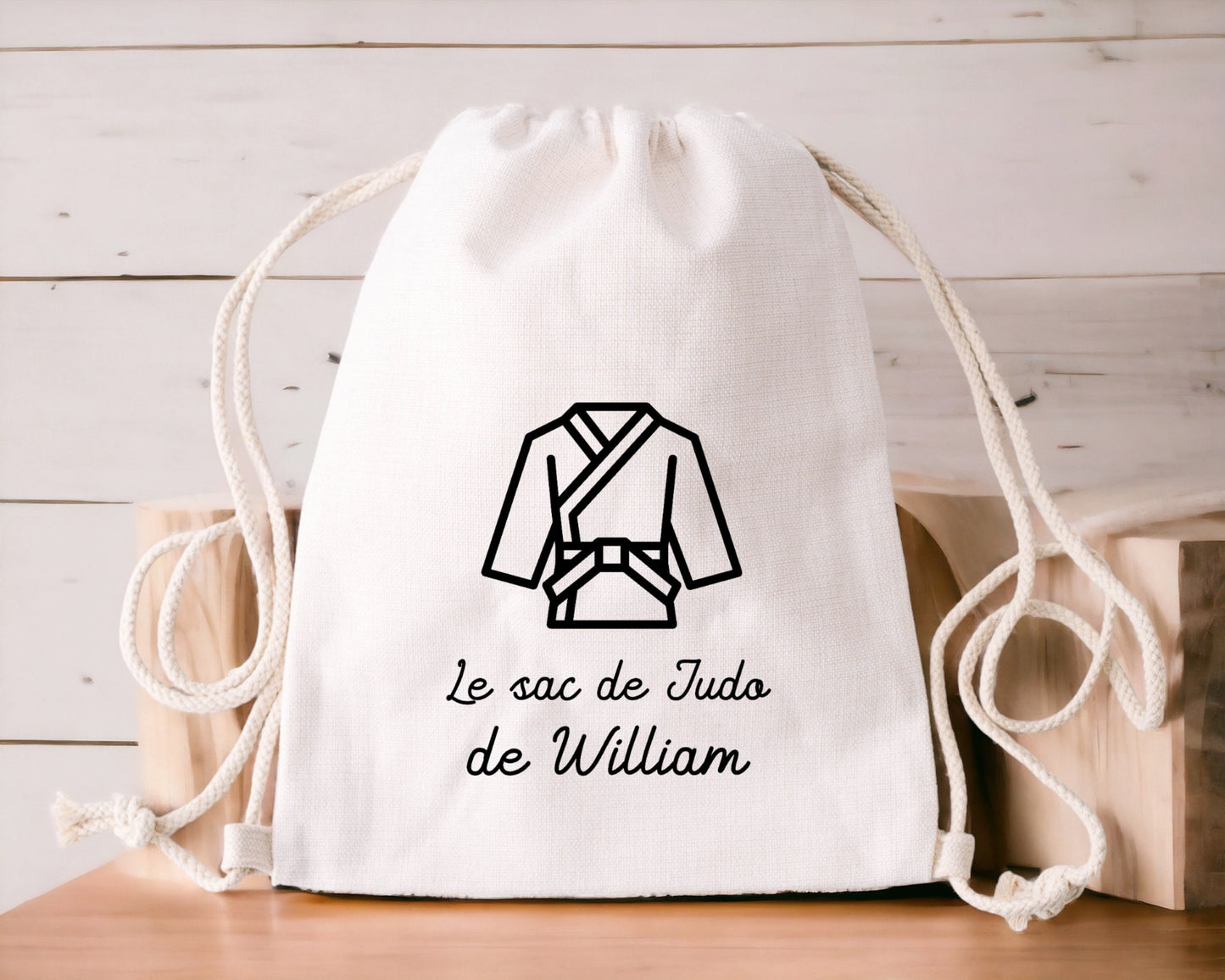 Sac à dos personnalisé, Cadeau sportif, Judo