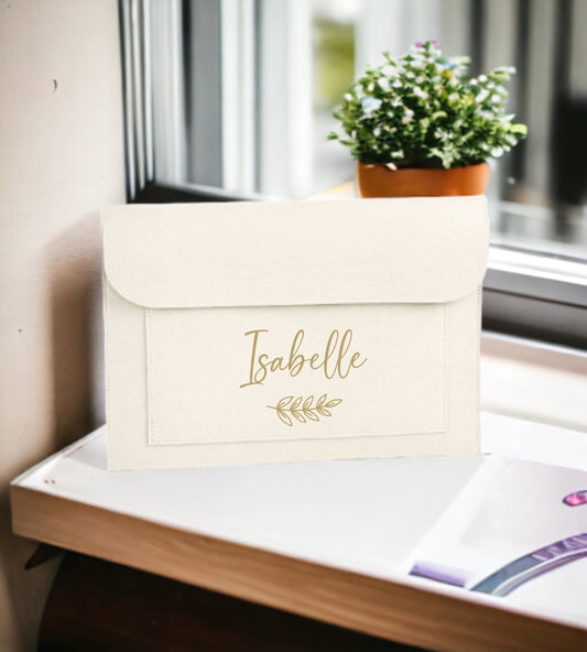 Housse personnalisé en feutrine, Housse ordinateur, Porte-documents, Pochette en feutre