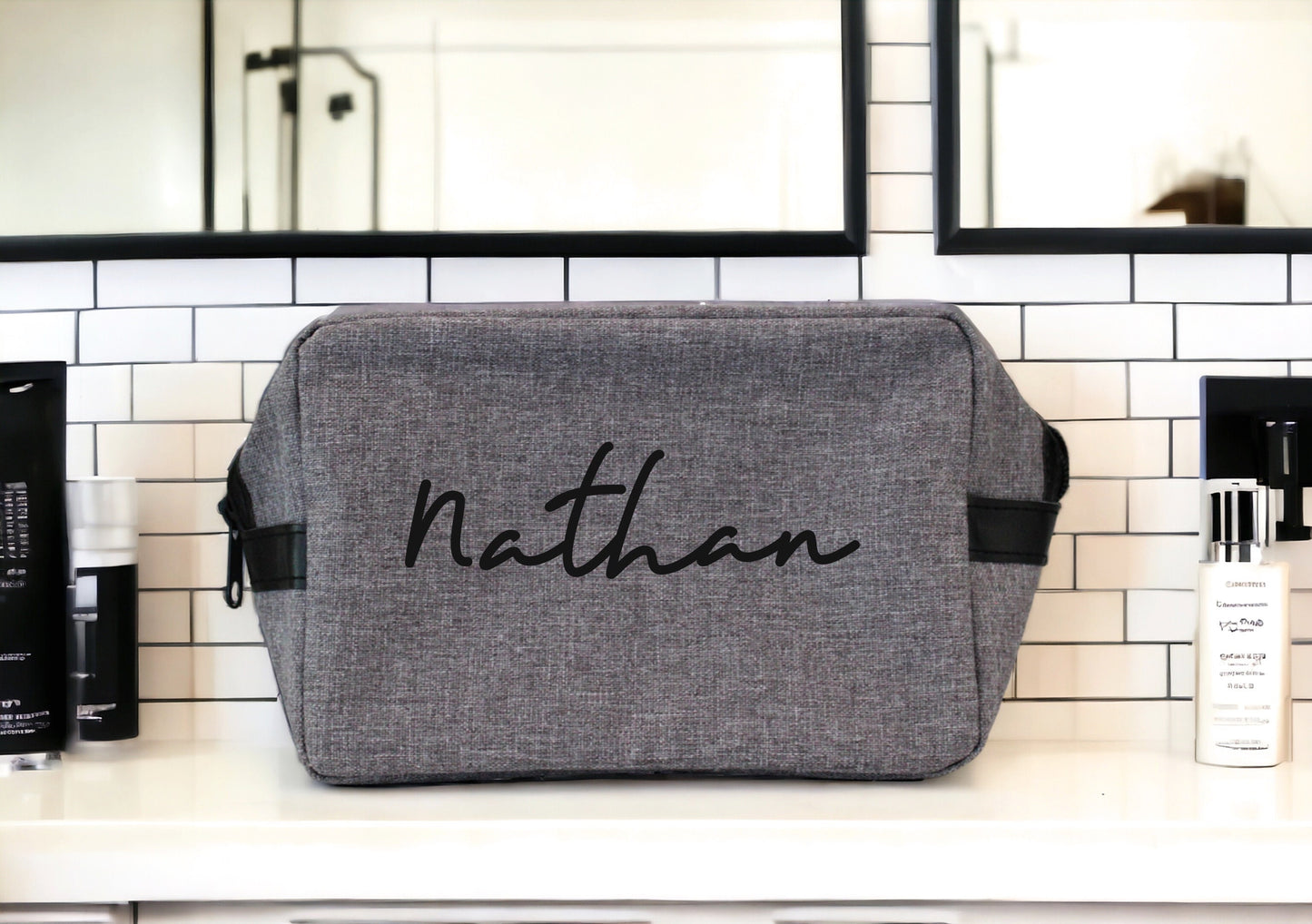 Trousse Toilette Homme, Trousse personnalisée
