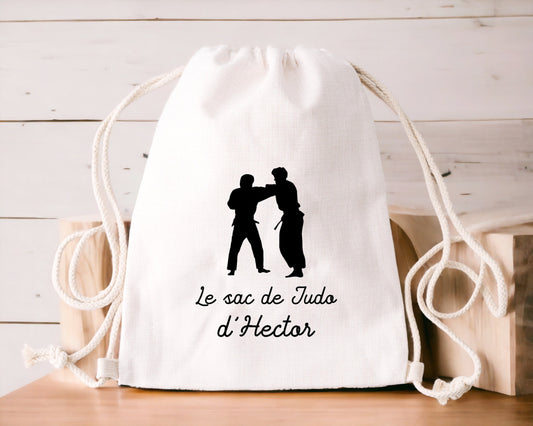 Sac à dos personnalisé, Cadeau sportif, Judo