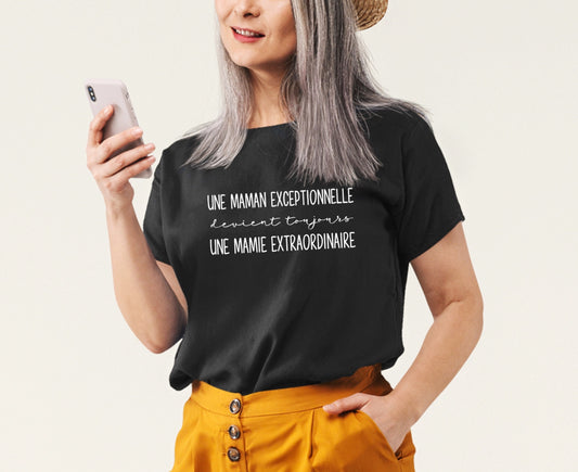 T-shirt annonce grossesse, Future grand mère, Bientôt mamie