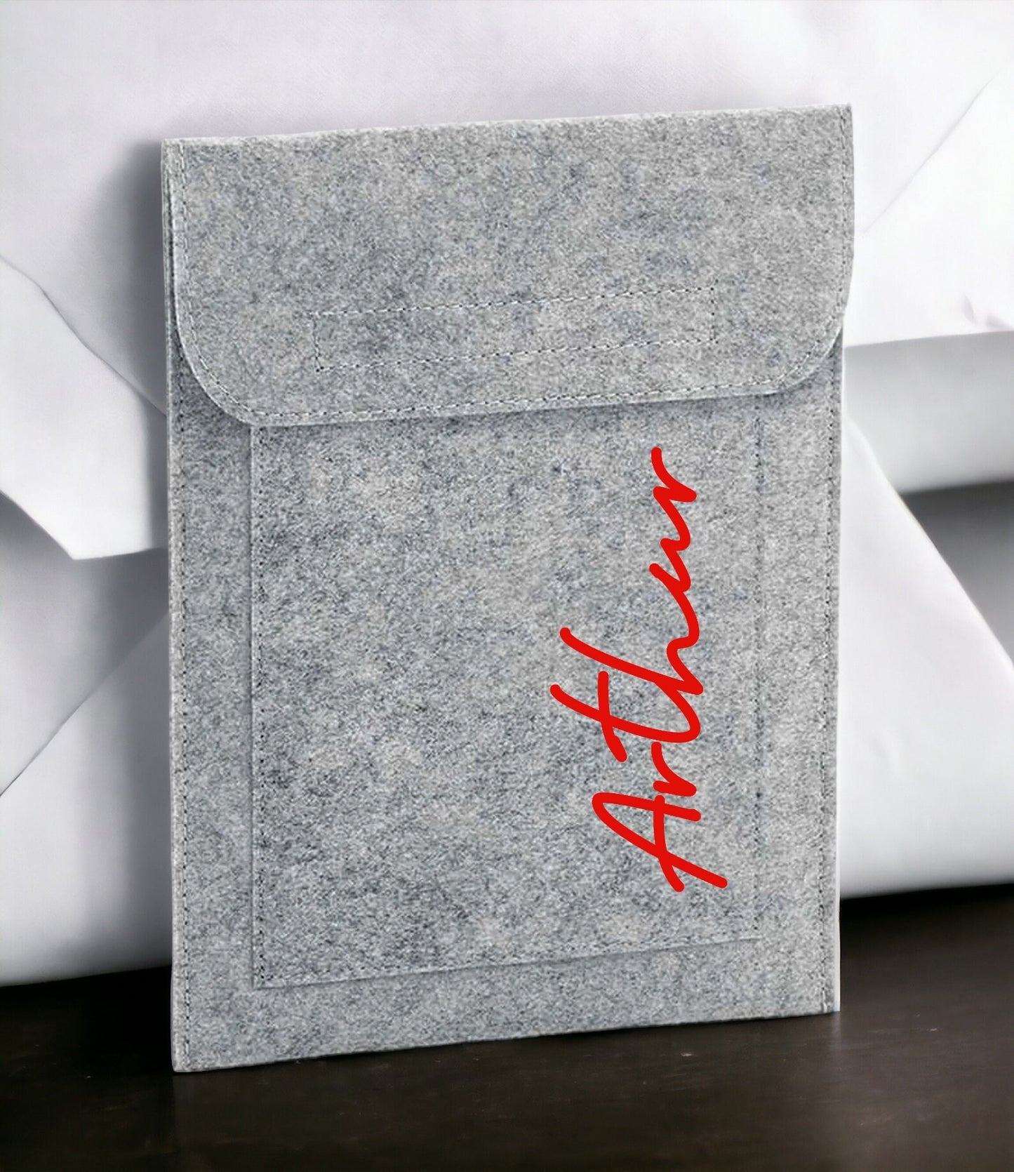 Housse personnalisé en feutrine, Housse tablette, Etui liseuse