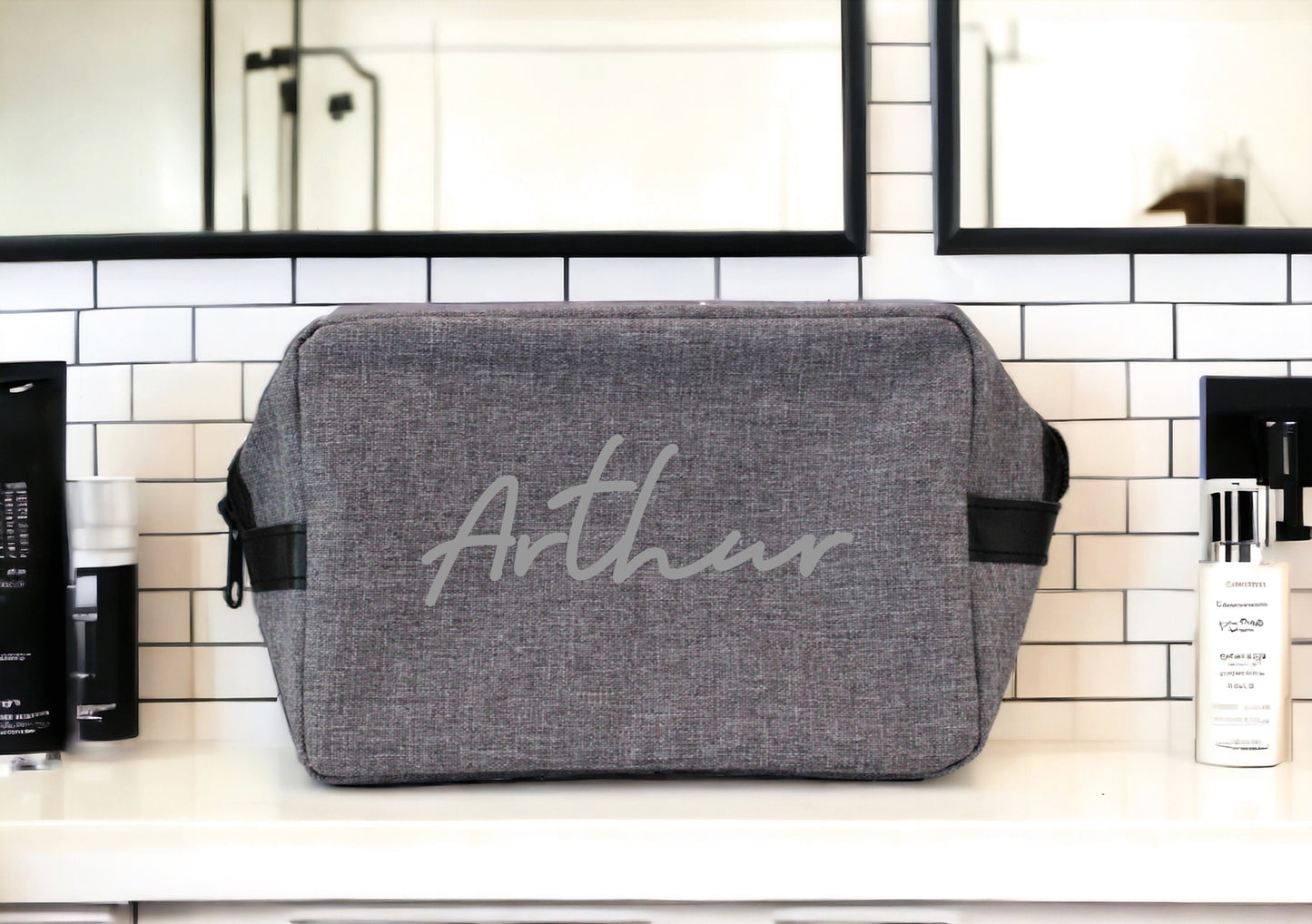 Trousse Toilette Homme, Trousse personnalisée