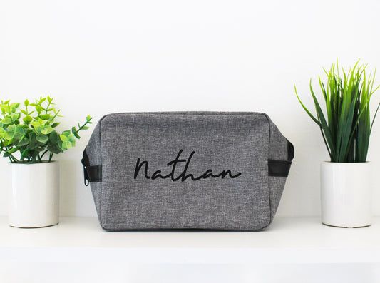 Trousse Toilette Homme, Trousse personnalisée