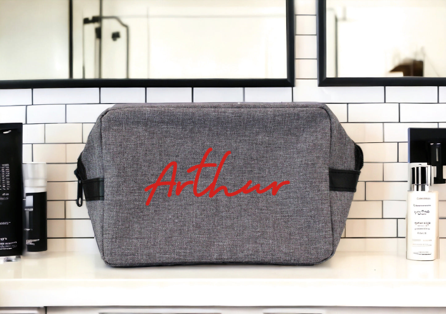 Trousse Toilette Homme, Trousse personnalisée