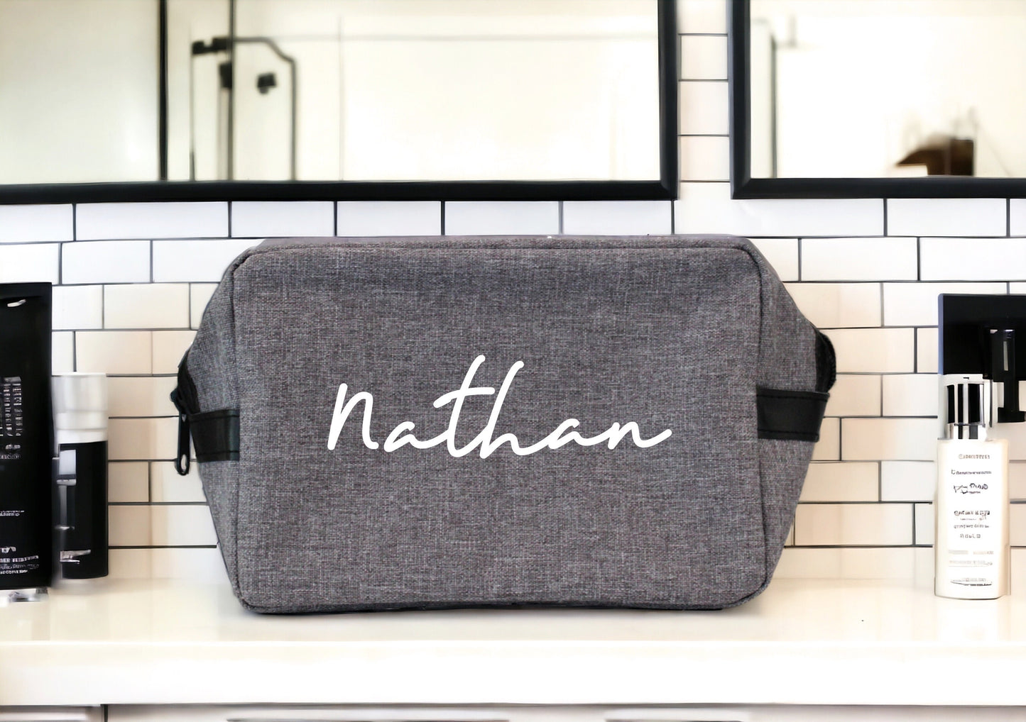 Trousse Toilette Homme, Trousse personnalisée