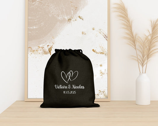 Pochon mariage, Cadeau invité mariage, Cadeau témoin