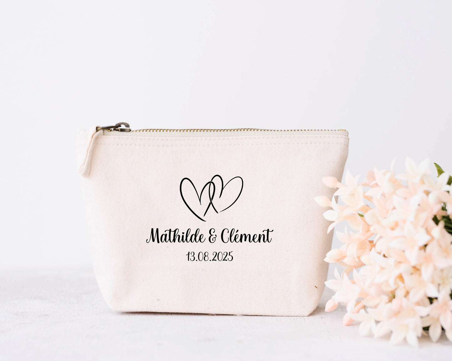 Trousse de mariage, Cadeau mariage personnalisé, Accessoire mariée