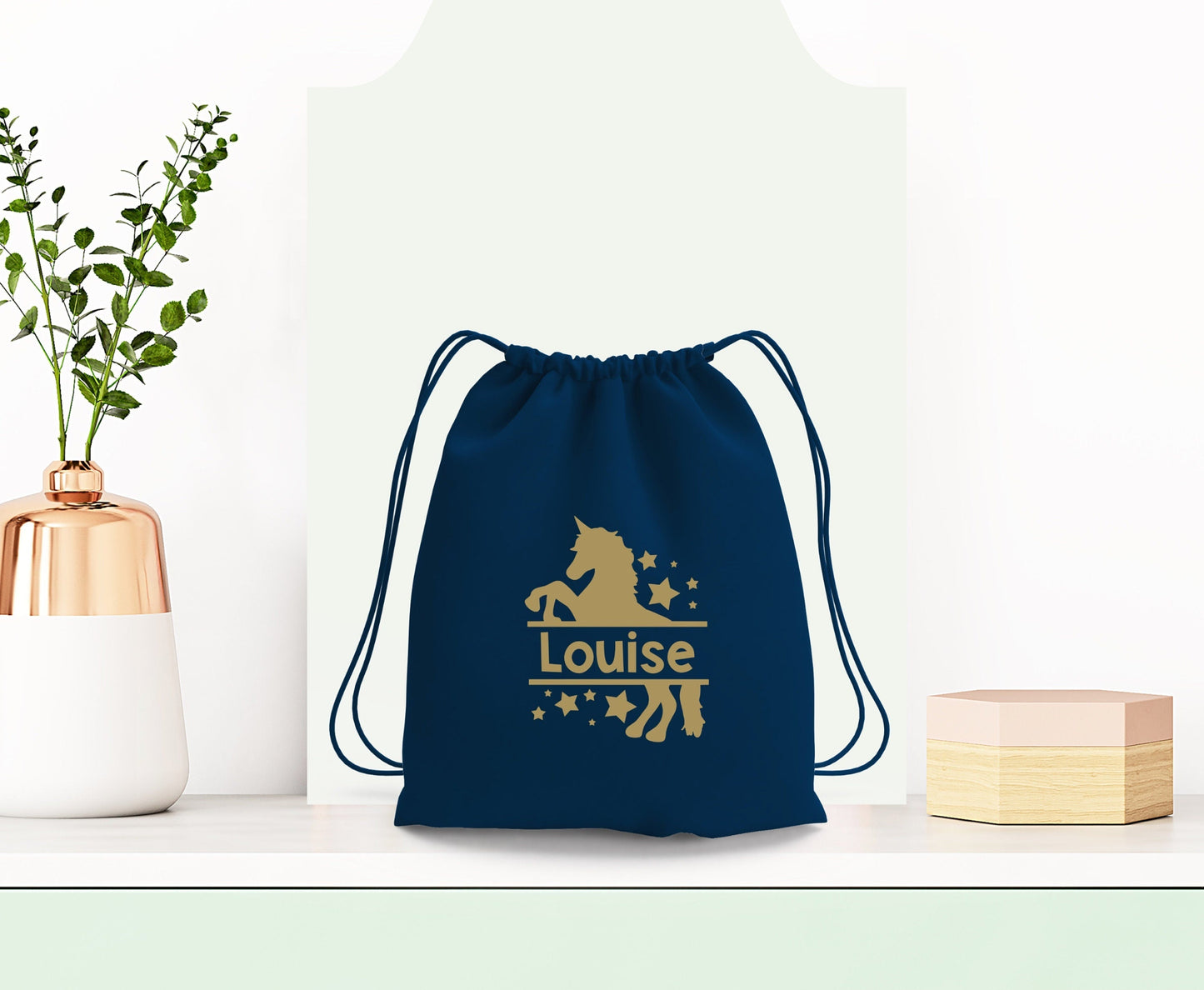 Sac à dos enfant, Sac enfant Licorne, Sac à dos à cordon