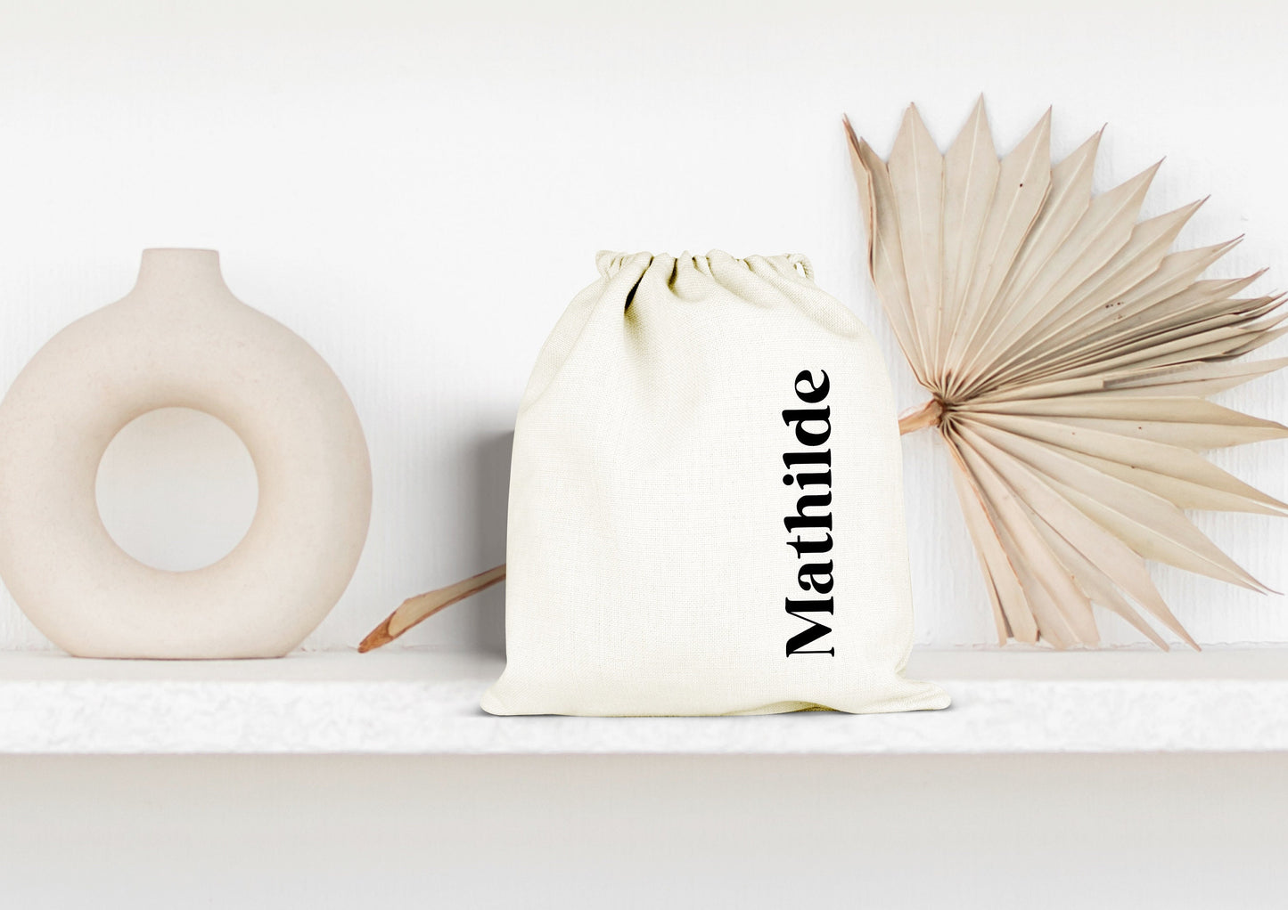 Sac de rangement, Pochon personnalisé, Sac à cordons