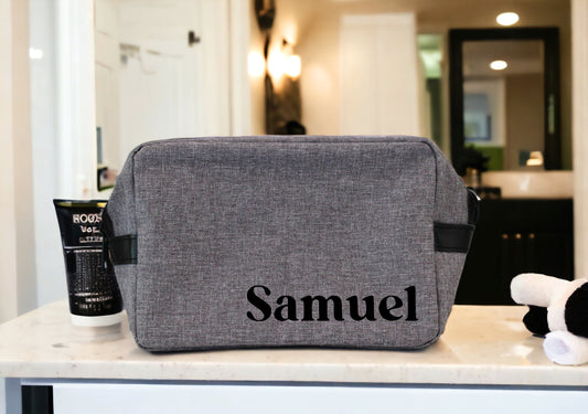 Trousse Toilette Homme, Trousse personnalisée