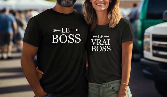 T-shirt de couple assorti, Cadeau couple, Cadeau Saint Valentin