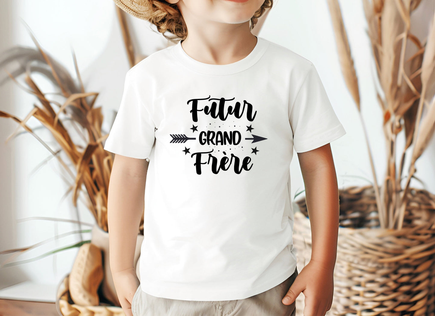 T-shirt futur grand frère personnalisable