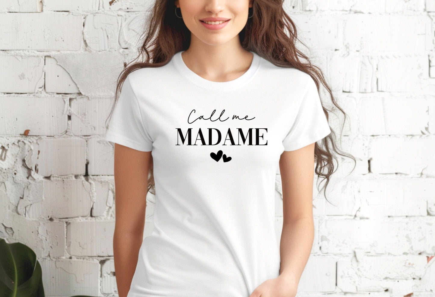 T-shirt mariage, Future mariée, Call me Madame