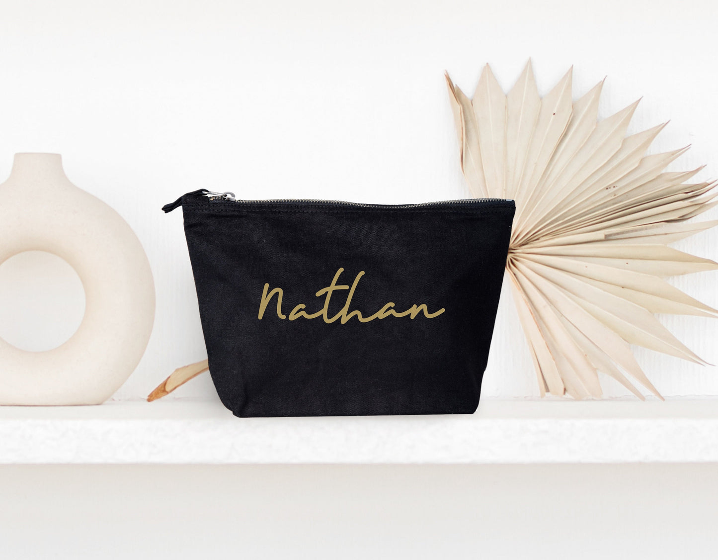 Trousse de maquillage personnalisée, Cadeau marraine, Idée cadeau maman personnalisé