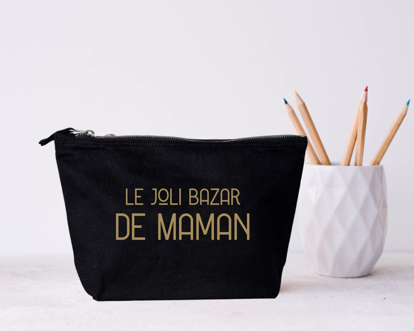 Pochette personnalisée, Trousse personnalisée, Trousse de maquillage personnalisée, Cadeau personnalisé