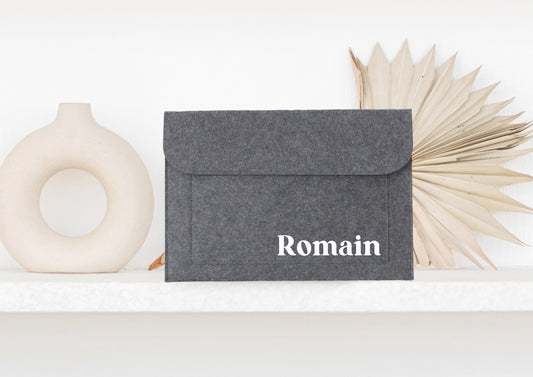 Housse personnalisé en feutrine, Housse ordinateur, Porte-documents, Pochette en feutre