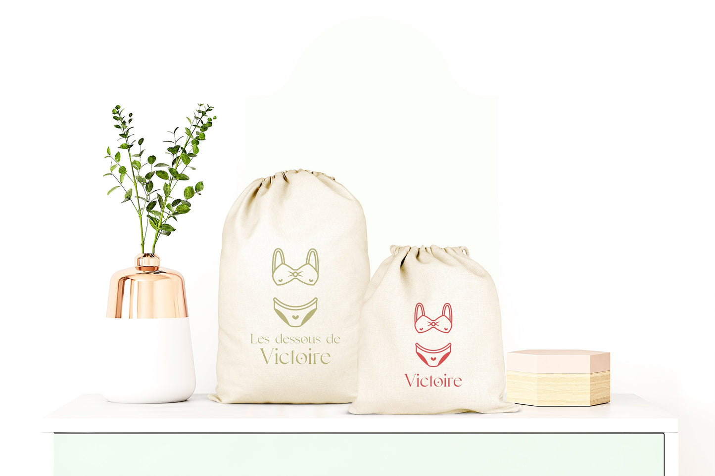 Sac de Rangement pour Sous-Vêtements et maillots de bain - Pochette Range-Sous-Vêtements personnalisé