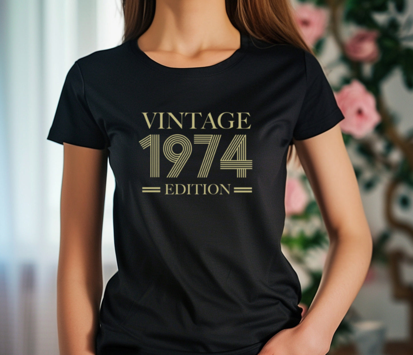 T-shirt personnalisé année de naissance, cadeau anniversaire, fête anniversaire, vintage edition, T-shirts populaires
