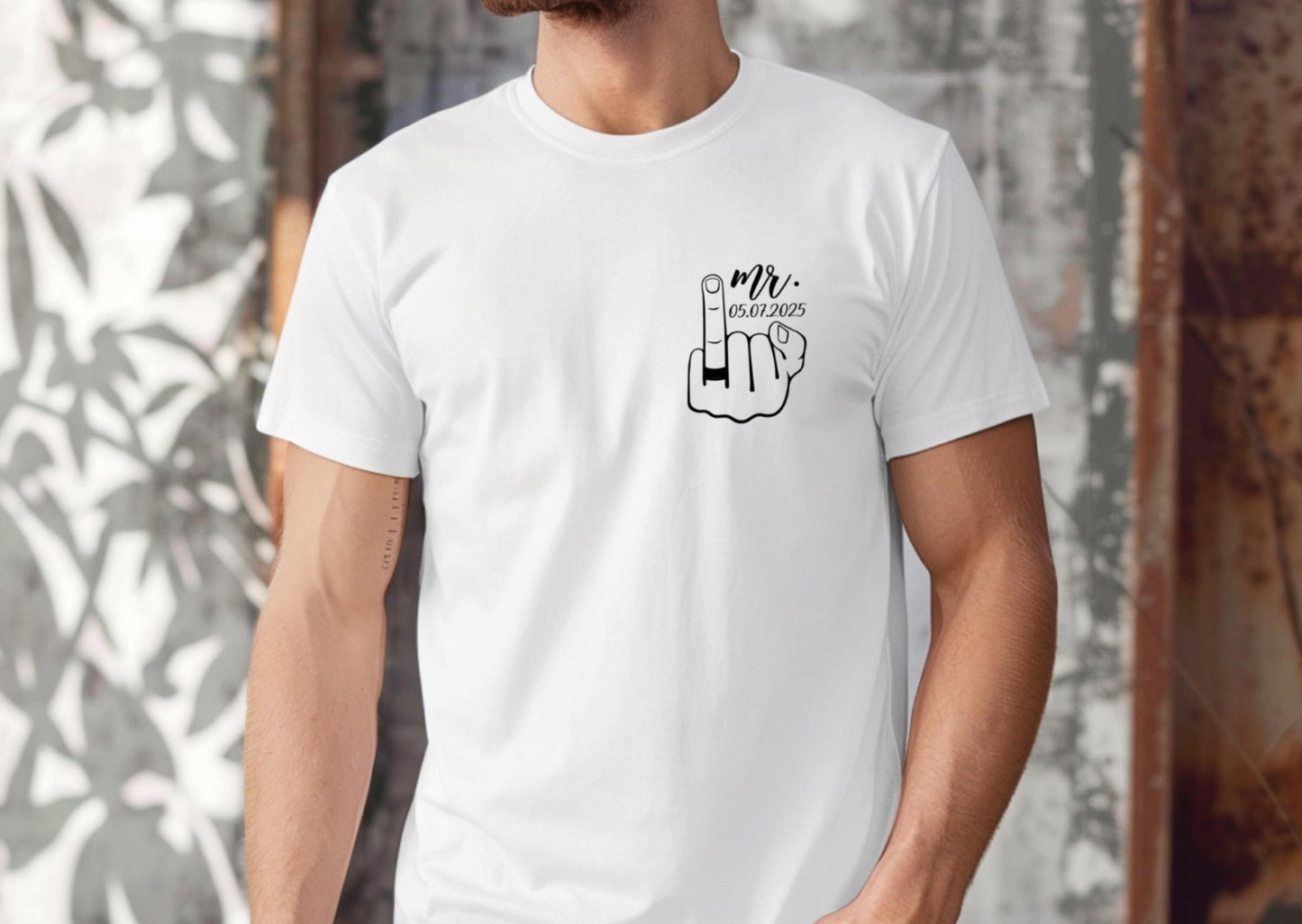 T-shirt EVG, Futur marié, Fiançailles homme, Cadeau de mariage