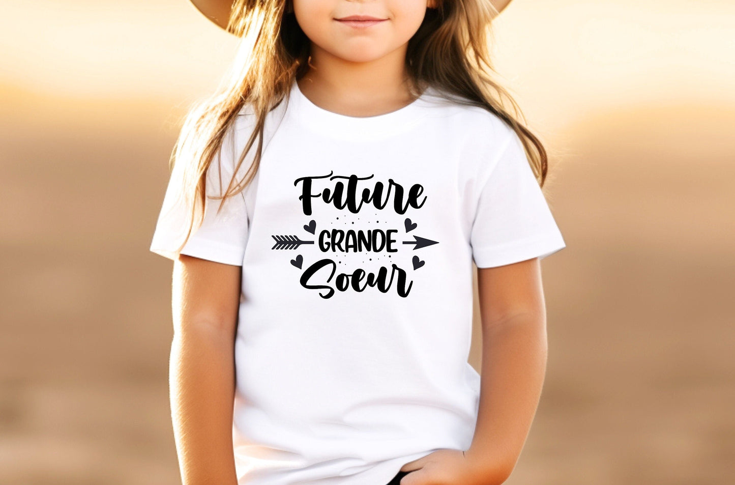 T-shirt future grande soeur personnalisable
