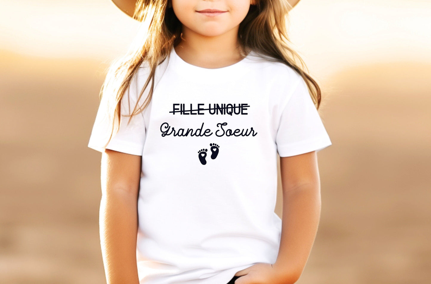 T-shirt future grande soeur, Annonce grossesse