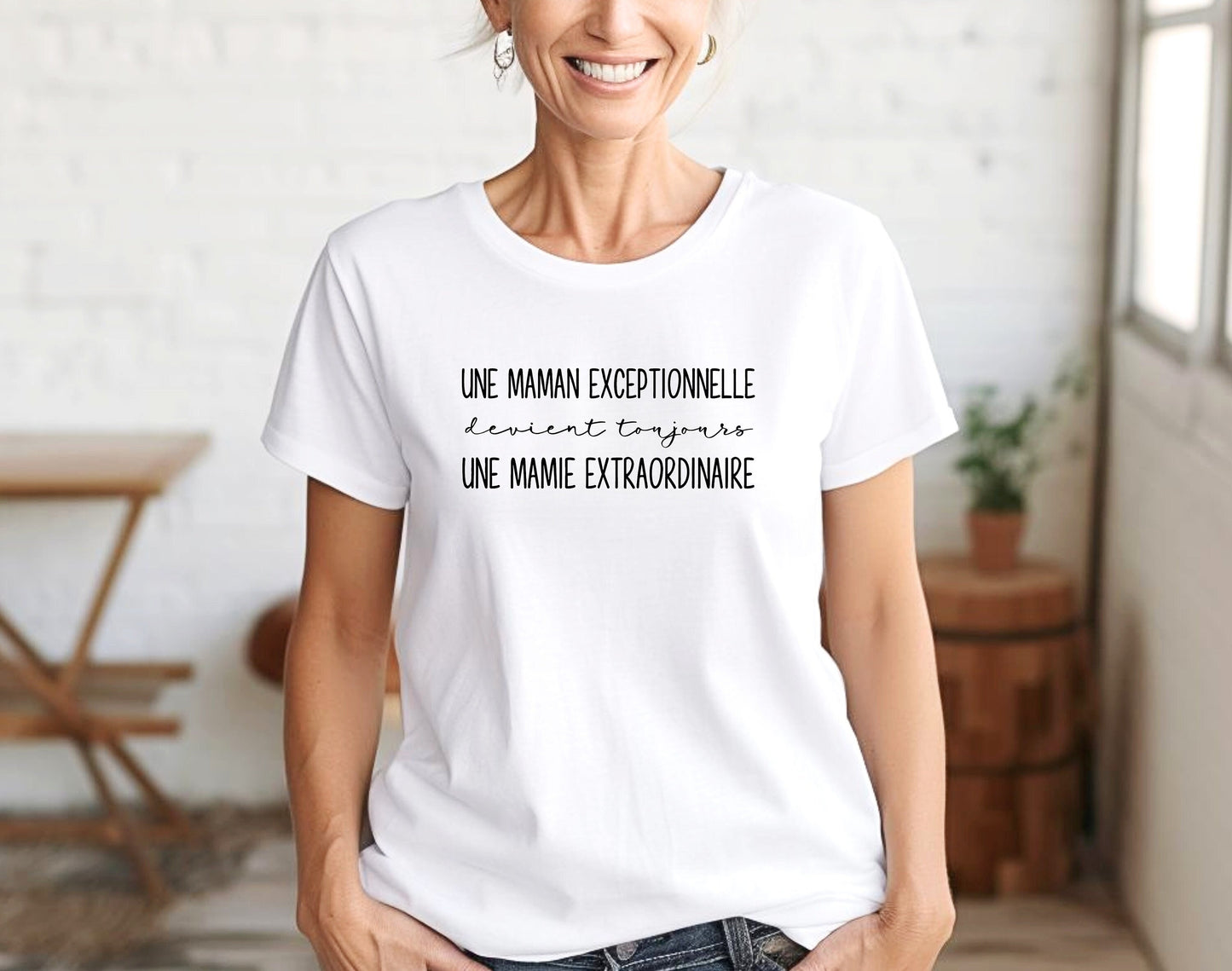 T-shirt annonce grossesse, Future grand mère, Bientôt mamie