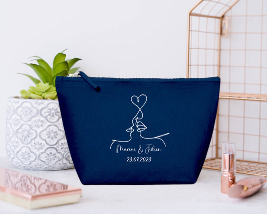 Trousse de mariage, Cadeau mariage personnalisé, Accessoire mariée