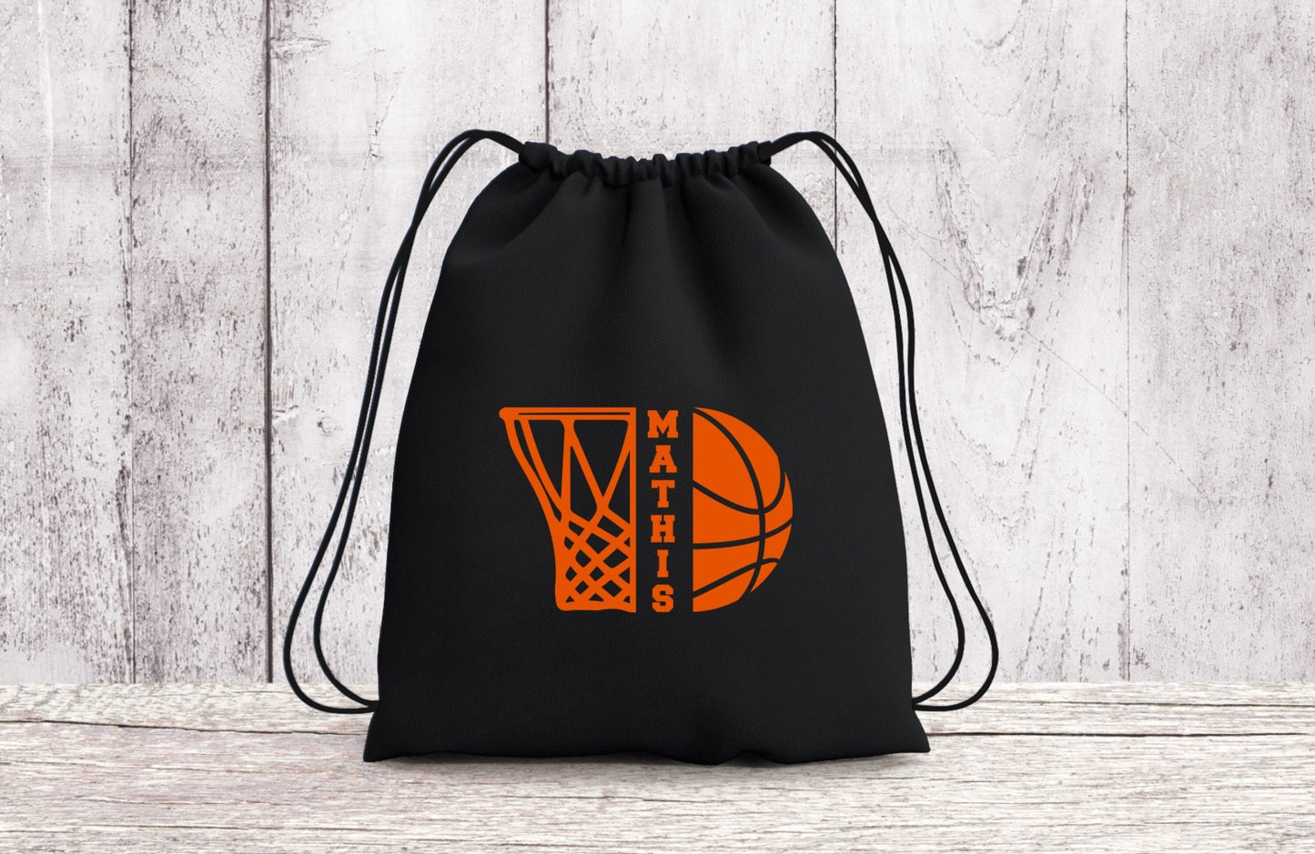 Sac de sport enfant personnalisable, Sac à dos à cordon, Sac enfant prénom