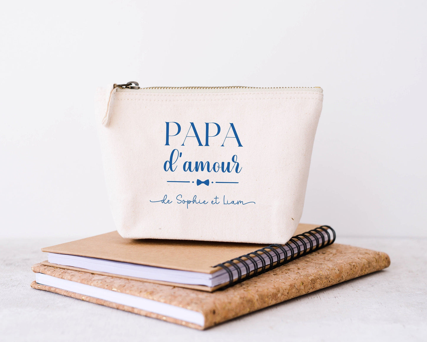 Trousse personnalisé, Cadeau personnalisé, Accessoire homme, Cadeau Papa