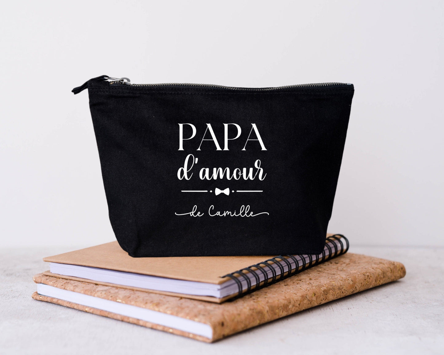 Trousse personnalisé, Cadeau personnalisé, Accessoire homme, Cadeau Papa