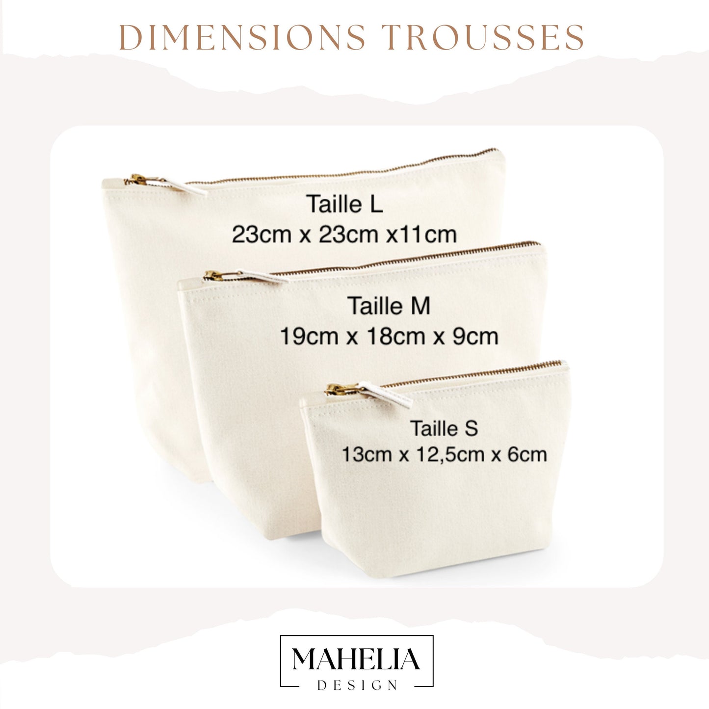 Trousse mariage personnalisée "Monsieur/Madame" nom & date – Cadeau mariage – Pochette couple – Souvenir