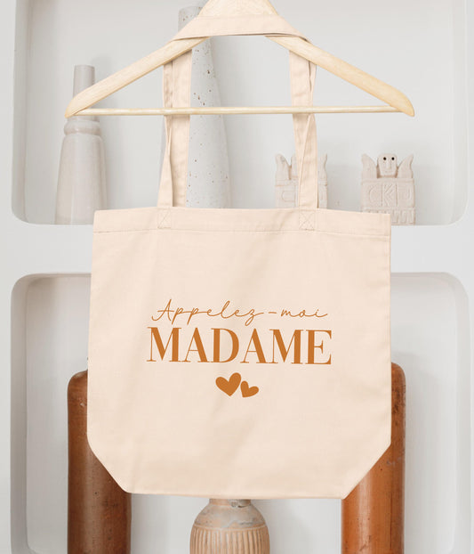 Cabas Personnalisé en coton, Sac fourre-tout, Cabas mariage, Cabas EVJF