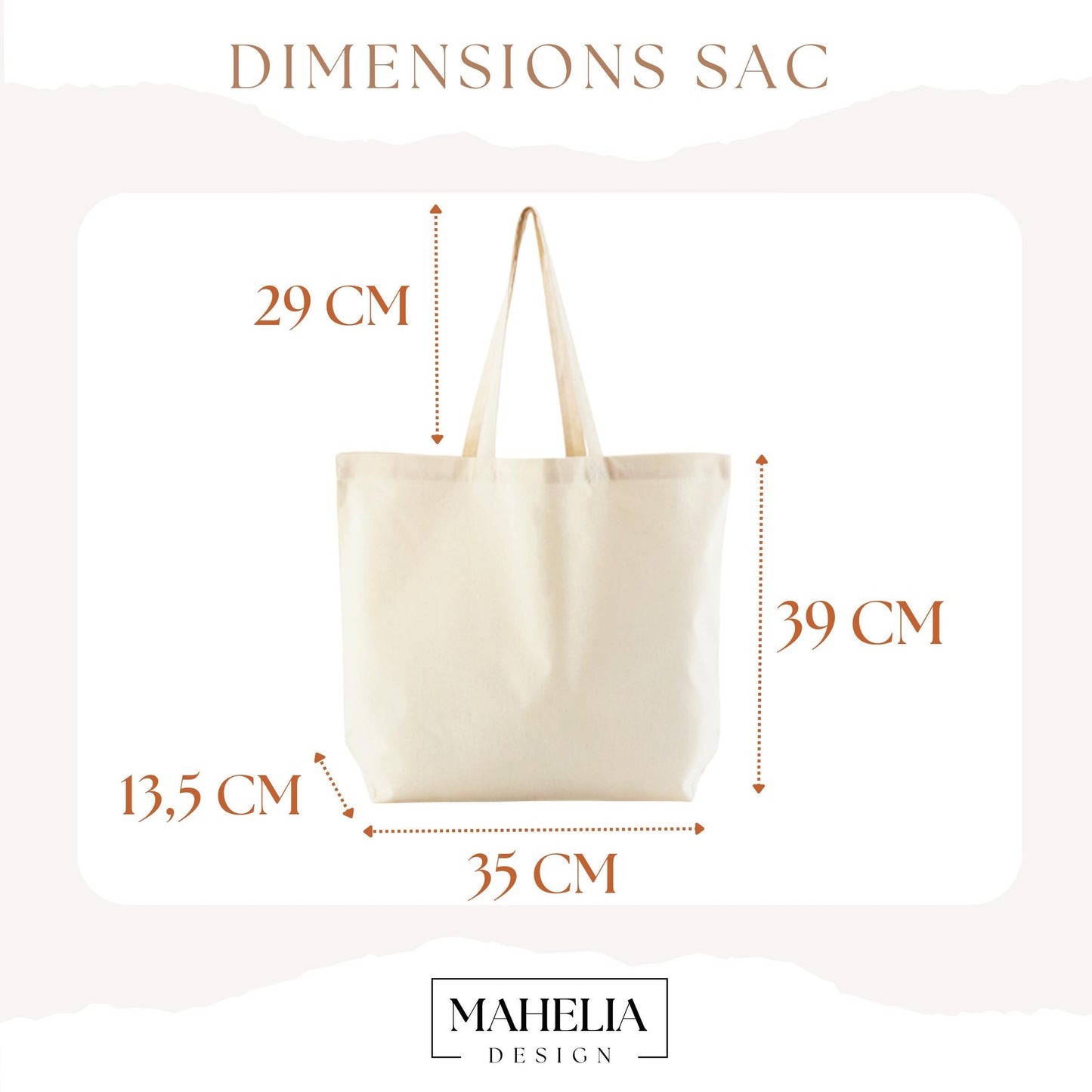 Cabas personnalisé en coton, Cadeau de mariage personnalisé, Sac EVJF, Cadeau couple prénoms et date